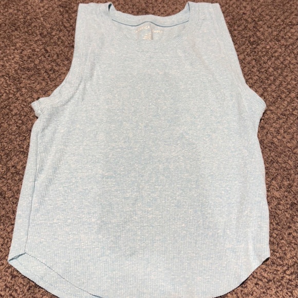 Baby Blue Workout Tank Top - Picture 1 of 3